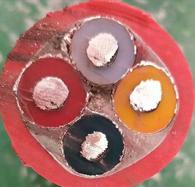 硅橡胶电缆YGVF22-4*70