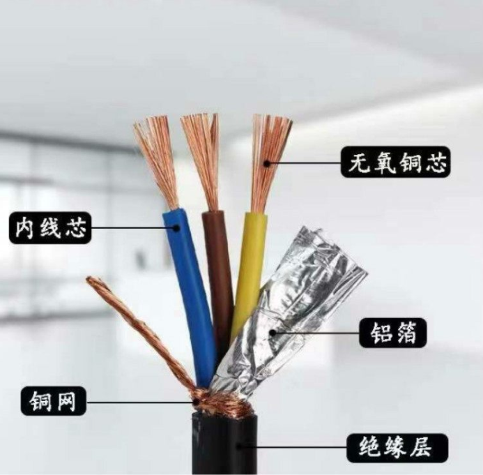 铝箔绕包屏蔽计算机电缆DJYP3VR  DJYVP3R  DJYP3VP3R